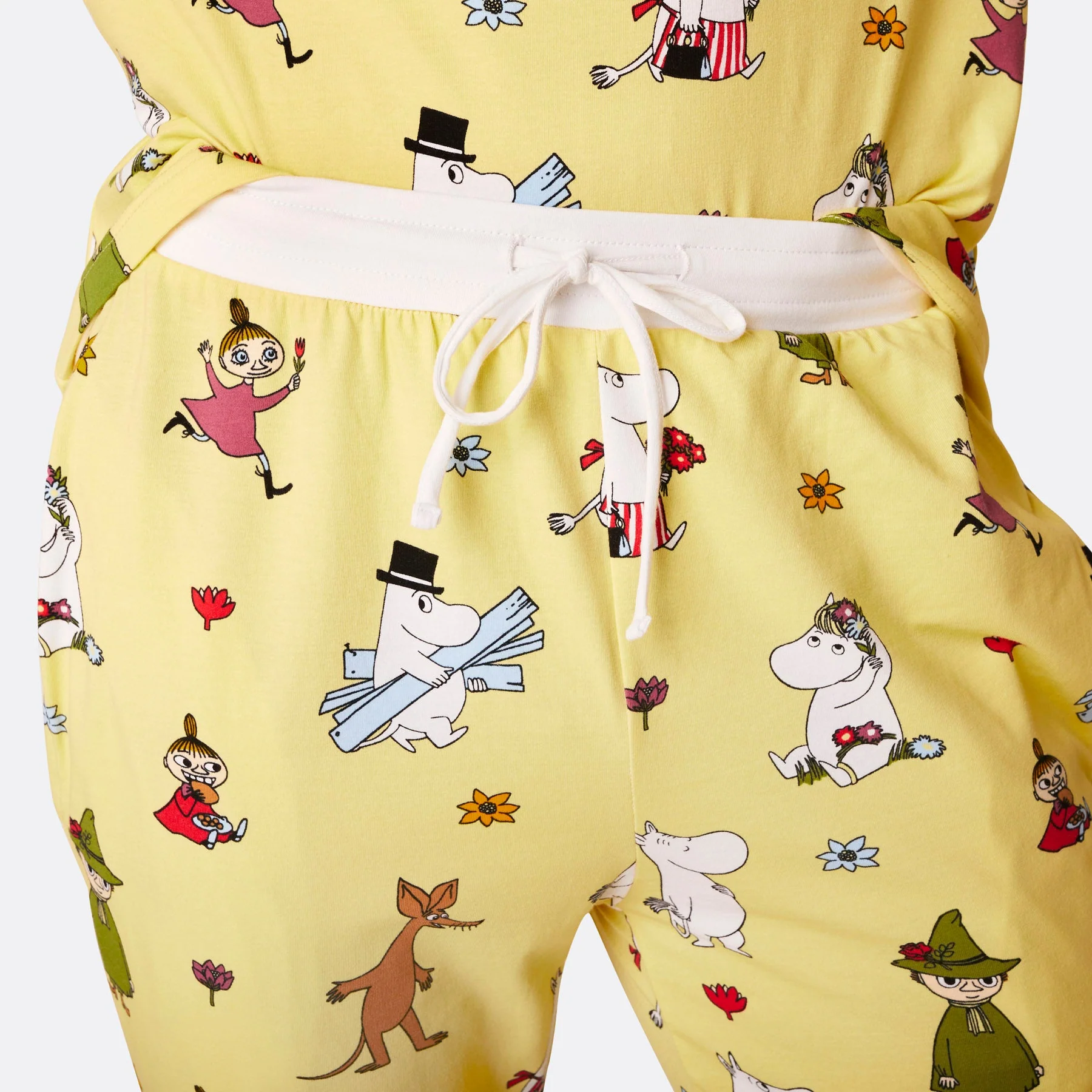 Women's Yellow Moomin Pyjamas - Image 5
